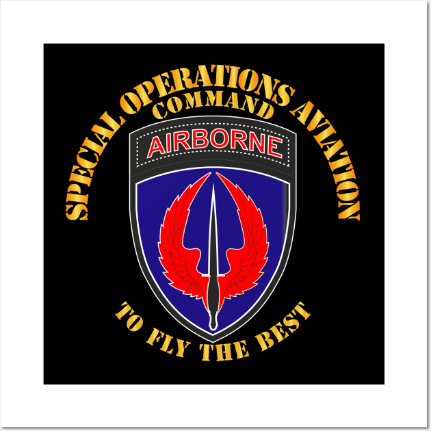 Special Operations Aviation Command - SSI Wall Art by twix123844